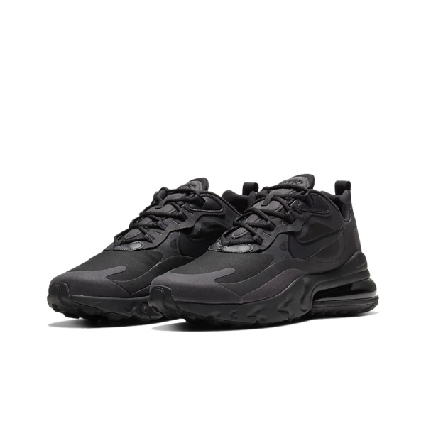 Nike Air Max 270 Ткань Низкий Топ Мужской Черный