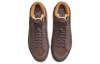 Nike SB Blazer MID Удобный MID Топ Скейтборд Кроссовки Унисекс Коричневый