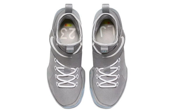 Nike Lebron 14 MAG Круглый носок Амортизация Поддержка Высокие Баскетбольные кроссовки для игры Мужской Серый