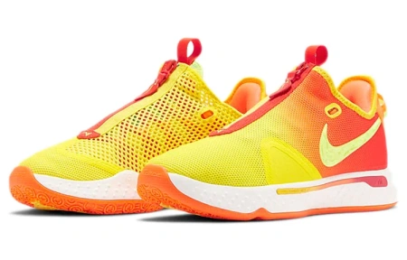 Nike PG 4 EP Амортизация Противоскользящие Устойчивые к истиранию Ударопрочные Низкие Баскетбольные кроссовки Унисекс