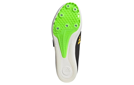 Adidas JUMPSTAR Амортизаторы Slip-resistant Abrasion-resistant Низкие Беговые кроссовки Унисекс Черный Желтый