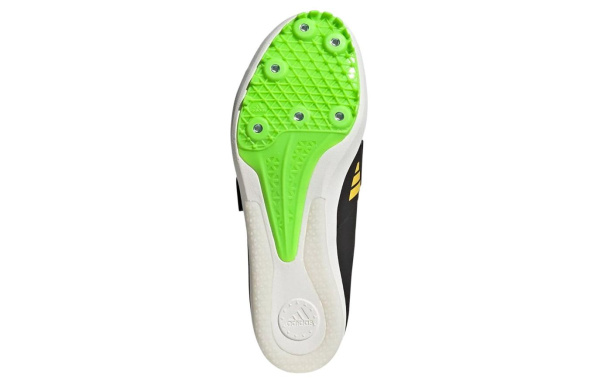 Adidas JUMPSTAR Амортизаторы Slip-resistant Abrasion-resistant Низкие Беговые кроссовки Унисекс Черный Желтый