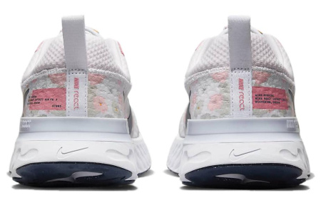 Nike React Infinity Run Flyknit 3 Low Топ Повседневные беговые кроссовки Женские Белые