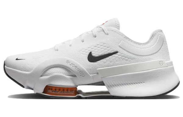 Nike SuperRep 4 NN Амортизация Износостойкие Низкие Кроссовки для Тренировок Женские Белые