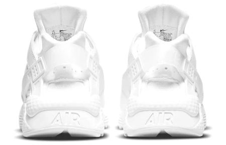 Nike Air Huarache Сетка Текстиль Кожа Низкие Повседневные Городские Кроссовки для Бега Женские Белые