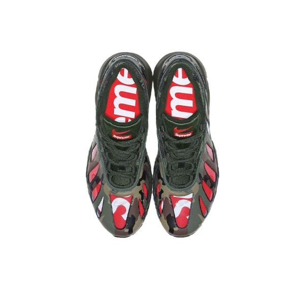 Nike Air Max 96 Текстиль Синтетическая кожа Амортизация Износостойкие низкие беговые кроссовки для мужчин