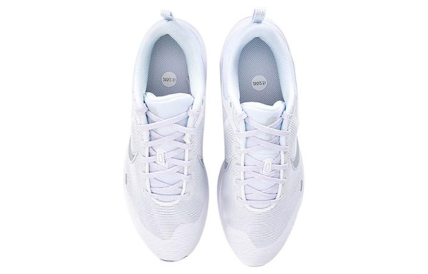 Nike Downshifter 12 Устойчивые к истиранию Низкие Повседневные Беговые Кроссовки Мужские Белые