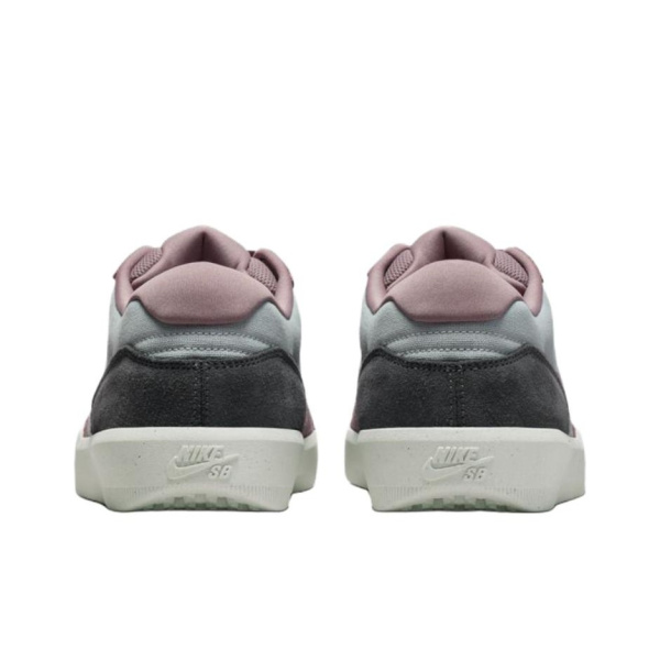 Nike SB Force 58 Текстиль Кожа Низкие Кроссовки для Скейтбординга Унисекс Серый Фиолетовый