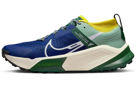 Nike ZoomX Zegama Trail Ткань Амортизация Противоскользящий Устойчивый к истиранию Низкий Топ Беговые кроссовки Мужские