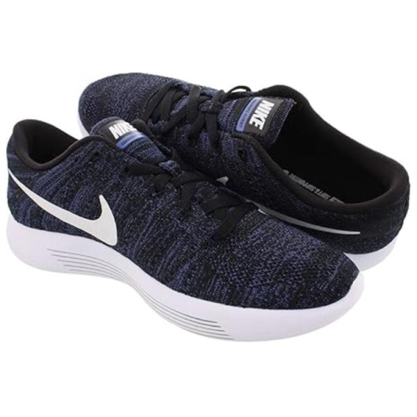 Nike LunarEpic Flyknit Износостойкие и Легкие Низкие Беговые Кроссовки Женские Черные
