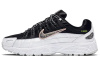 Nike P 6000 Ткань Амортизация Противоскользящие Низкие Повседневные Беговые Кроссовки Женские Черно-Белые