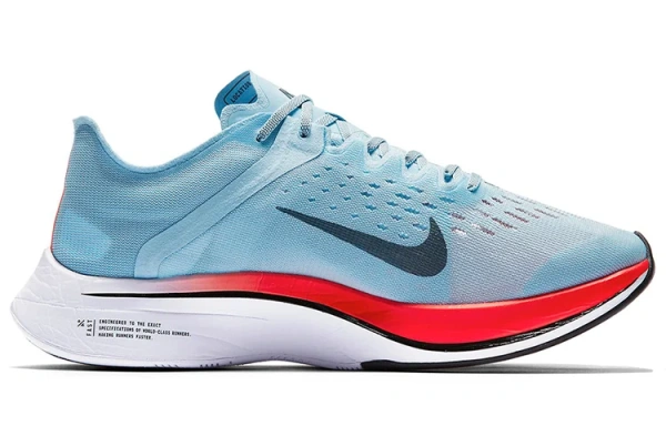 Nike Zoom VaporFly 4% Противоскользящие Легкие С низким верхом Кроссовки для бега на длинные дистанции Унисекс