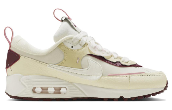 Nike Air MAX 90 Low Топ Повседневная обувь Женская Белая
