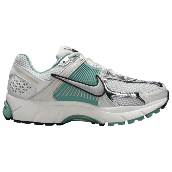 Nike Vomero 5 Устойчивые к истиранию Низкие Повседневные Беговые Кроссовки Женские Белые Серые