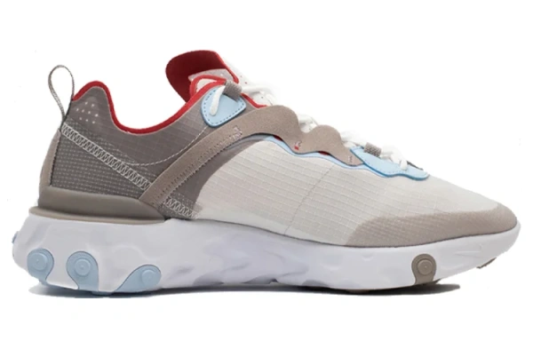 Nike React Element 55 Ткань Амортизация Противоскользящий Устойчивый к истиранию Низкий верх Повседневный