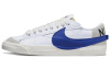 Nike Blazer Low Скейтборд Кроссовки Мужские Белые Синие