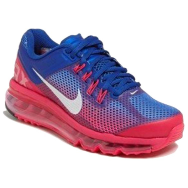 Nike Air Max+ Амортизация Дышащий Низкий Верх Повседневная Обувь Женская Розовый Фиолетовый