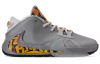 Nike Устойчивые к истиранию MID Топ Готовый к игре Детские баскетбольные кроссовки Серый