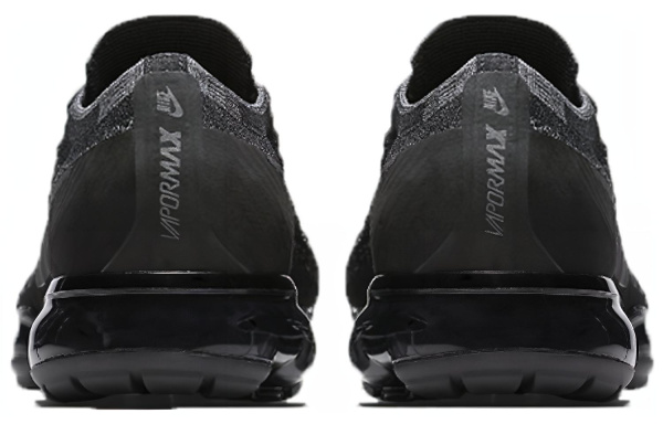 Nike VaporMax Flyknit 2 MID Топ Марафон Беговые кроссовки Женские Черные