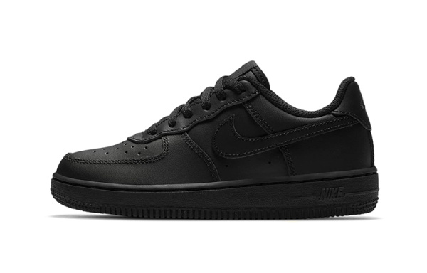 Nike Air Force 1 Slip-Resistant Abrasion-Resistant Low-Top Скейтборд Кроссовки Pure Черный