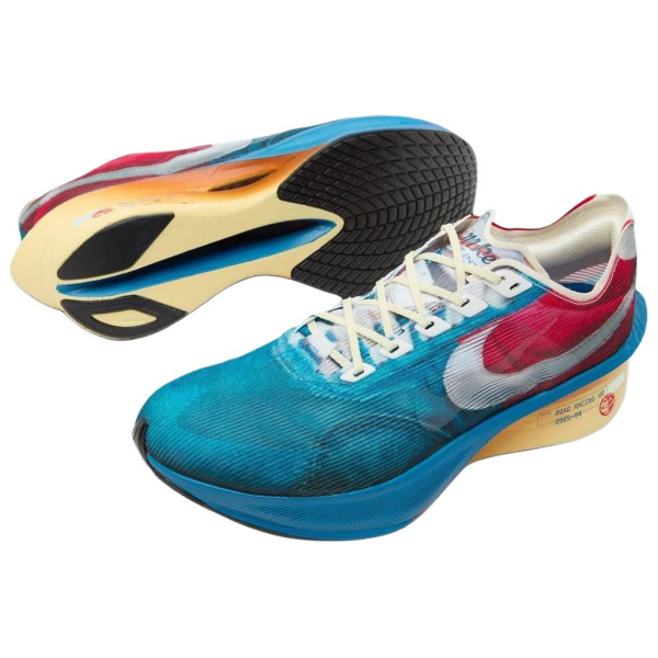 Nike ZOOMX VAPORFLY NEXT% 4 Ткань Устойчивая к истиранию Низкий Топ Zoom Повседневные беговые кроссовки Мужские