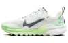 Nike Wildhorse 8 Универсальные Износостойкие Дышащие Низкие Кроссовки для Трейла Беговые Мужские Белые Зеленые