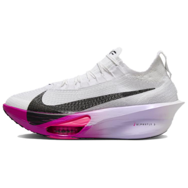 Nike Air Zoom Alphafly Next% 3 Гоночные Дышащие и Упругие Низкие Кроссовки для Марафона и Длинных Беговых Тренировок