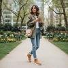 Nike Air MAX THEA MID Топ Беговые кроссовки Женские Коричневый