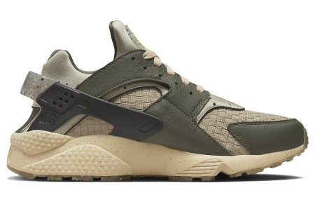 Nike Air Huarache Low Топ Повседневные Городские Кроссовки для Коммутирования и Беговые Кроссовки Мужские Серый Кофейный