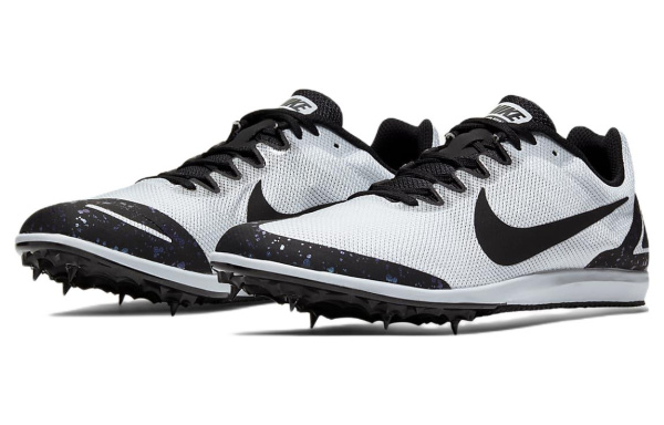 Nike Zoom Rival D 10 Легкая атлетика Низкие Кроссовки для Бега Унисекс Серый Черный