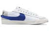 Nike Blazer Low Скейтборд Кроссовки Мужские Белые Синие