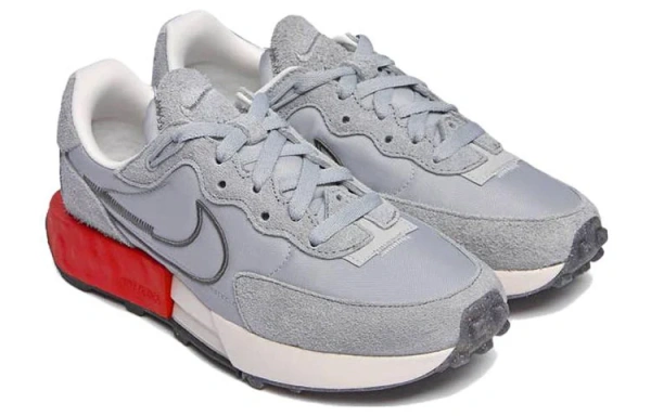 Nike Fontanka Waffle Текстиль Кожа Амортизация Противоскользящий Устойчивый к истиранию Низкий Топ Повседневный