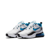 Nike Air Max 270 Ткань Низкие Повседневные Беговые Кроссовки Мужские Синие Белые Черные