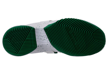 Nike Zoom Soldier 12 High Топ Баскетбольные Кроссовки для Игры Белый Зеленый