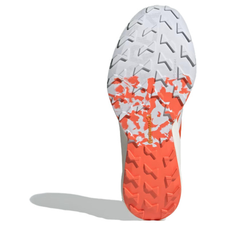 Adidas TERREX AGRAVIC SPEED Противоскользящие Износостойкие Низкие Беговые кроссовки Мужские Белый Оранжевый