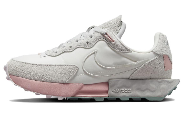 Nike Fontanka Waffle Удобные Низкие Повседневные Беговые Кроссовки Женские Серые