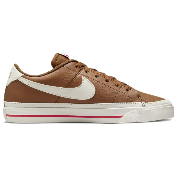 Nike Court Legacy противоскользящие устойчивые к истиранию низкие кеды для скейтбординга женские светлый умбра