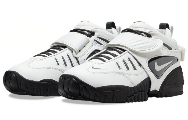 Ambush X Nike Air Adjust Force SP 'Белый цвет вершины и Черный' Модные низкие топы Винтажные баскетбольные кроссовки