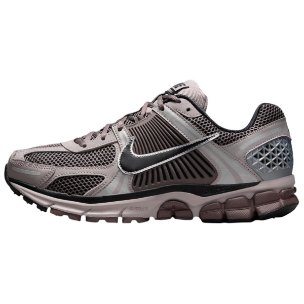 Nike Vomero 5 Сетка Противоскользящие Устойчивые к истиранию Низкие Кроссовки для бега Унисекс Серый Фиолетовый
