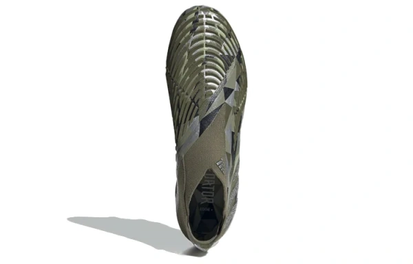 Adidas PREDATOR EDGE FG Твердое покрытие противоскользящее устойчивое к истиранию поддержка