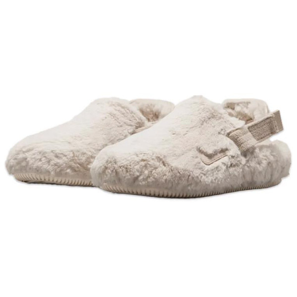 Nike Calm Mule Мягкий и Комфортный Низкий Топ Повседневная Обувь Женская Бежевая