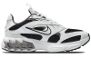 Nike Zoom Air Fire Винтаж Сетчатая ткань Искусственная кожа Низкие кеды для бега Женские Белый Черный