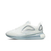 Nike Air Max 720 Ткань Низкие Беговые Кроссовки Женские Серебристо-Белые