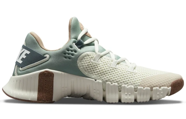 Nike Free Metcon 4 Low Топ Кроссовки для тренировок Унисекс Асфальт Серый Синий