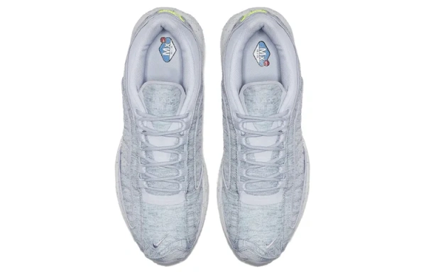 Nike Air Max Tailwind Low Топ Воздушная Подушка Повседневные Беговые Кроссовки Унисекс Волчий Серый