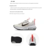 Nike Air Max INTRLK Лайт Ps Амортизация Износостойкие Низкие Детские Лайфстайл Кроссовки Белый Оранжевый Детский