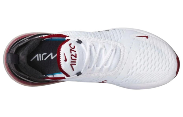 Nike Air Max 270 Low Топ Спортивная Повседневная Обувь Белый Черный Красный