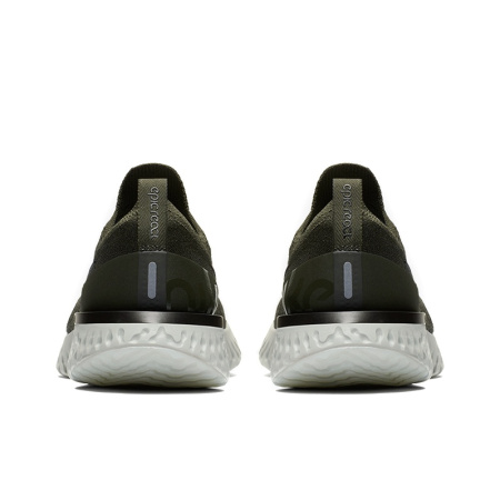 Nike Epic React Flyknit 1 Амортизация Противоскользящие Дышащие Низкие Кроссовки для Бега и Марафонов Женские