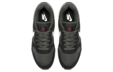 Nike MD Runner 2 Удобные Низкие Повседневные Беговые Кроссовки Женские Черные