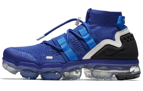 Nike VaporMax Flyknit MID Беговые кроссовки Унисекс Королевский синий